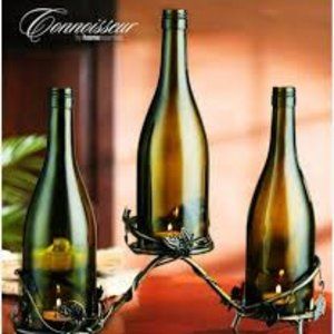 Connoisseur 3 Bottle Votive Tea Light Holder